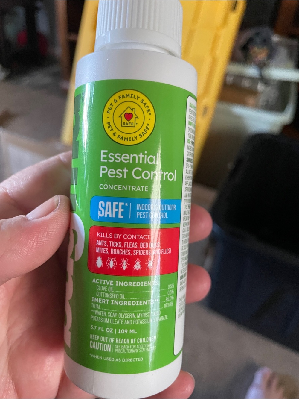 Essential Pest Control Concentrate - Green - SAFE Indoor/Outdoor Formula